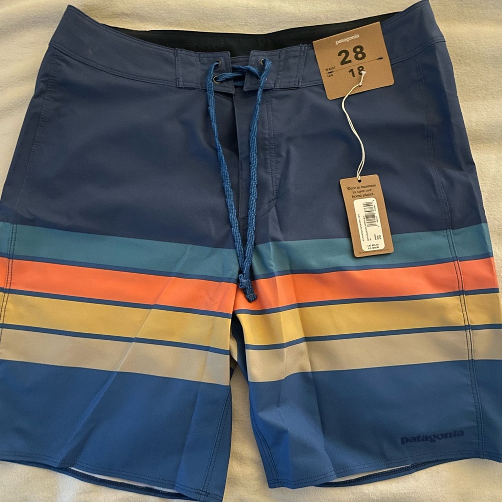 NWT Patagonia swim trunks
